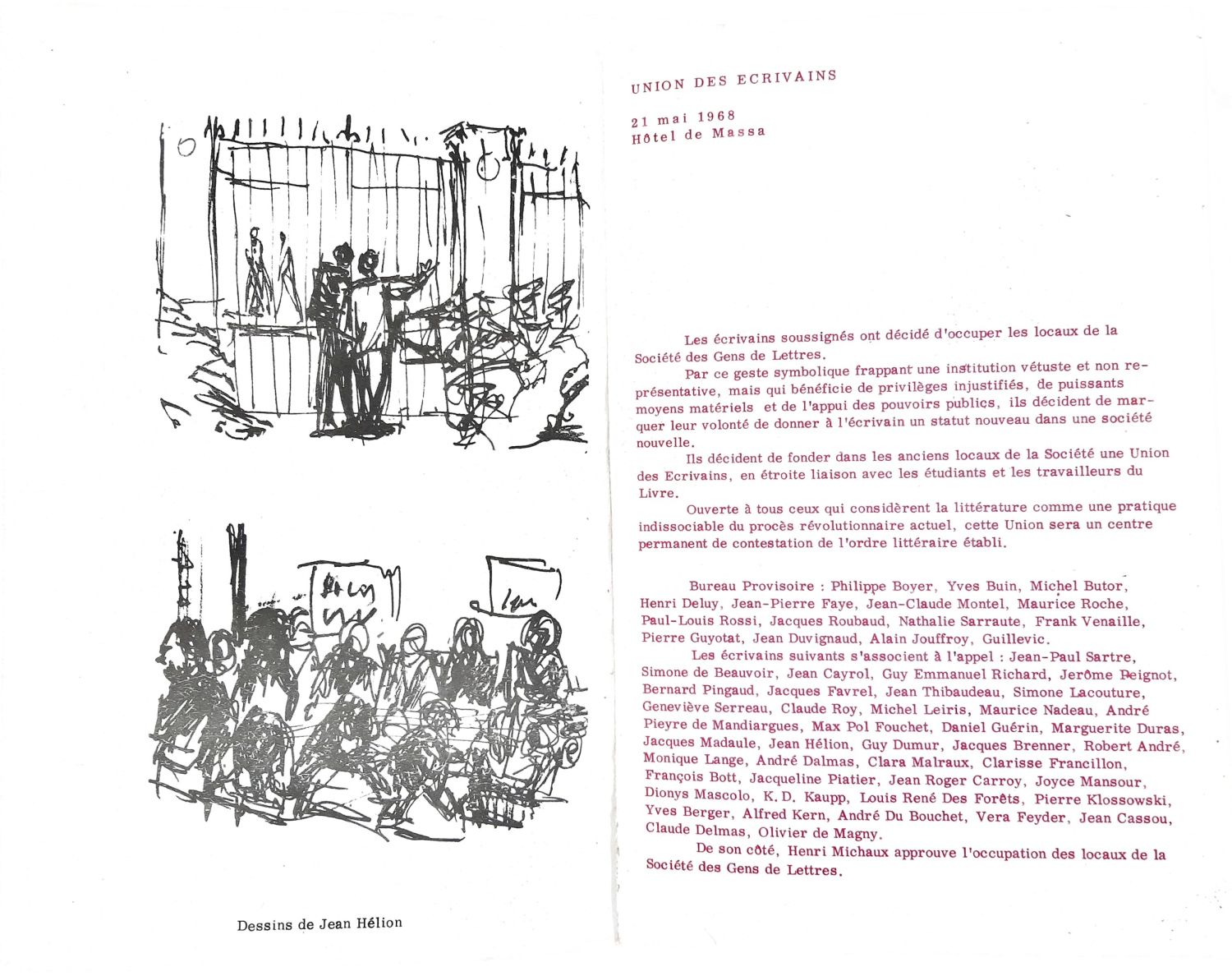croquis-de-jean-helion-representant-l-arrivee-des-contestataires-a-l-hotel-de-massa-union-des-ecrivains-n01.jpg